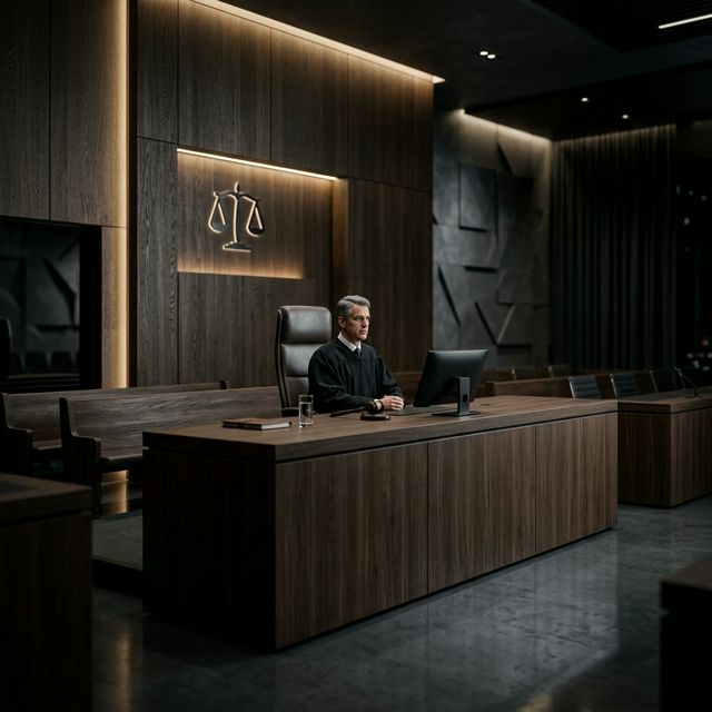 Modern Courtroom